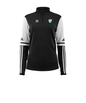 adidas Squadra 25 HalfZip Sweatshirt Femmes Noir 