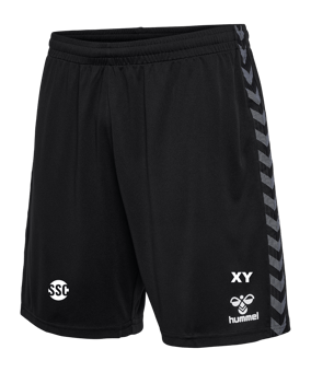Hummel Authentic Poly Short Schwarz F2001