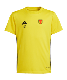 adidas Tabela 23 Trikot Kids Gelb Schwarz