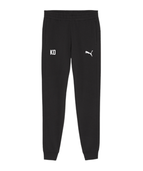PUMA teamGOAL Casuals Jogginghose Schwarz F03