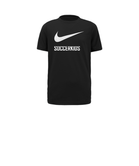 Nike Park 20 Swoosh T-Shirt Kids Schwarz F010