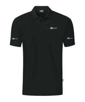 JAKO Organic Polo Shirt Schwarz F800