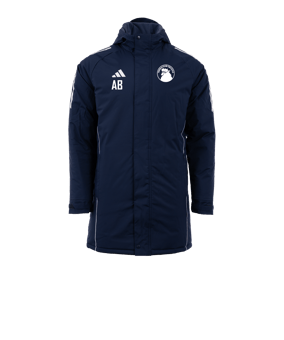 adidas Tiro 24 Kapuzenjacke Blau Weiss