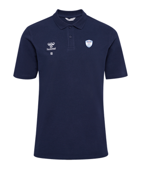 Polo Hummel GO 2.0 bleus F7026 