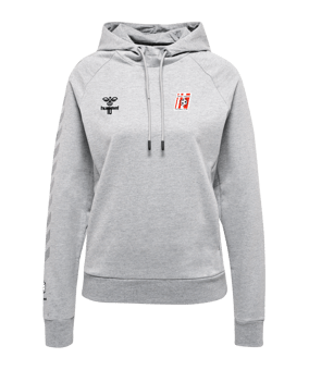 Sweat à capuche Hummel Move Grid femmes gris F2006 