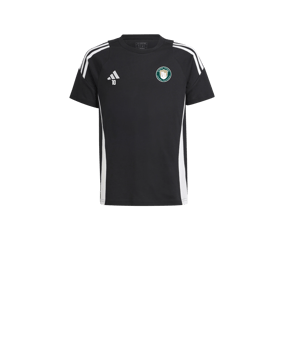T-shirt adidas Tiro 24 enfants noir blanc 