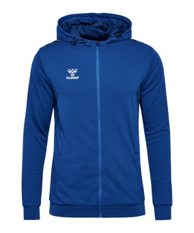 Hummel hmlAUTHENTIC PL Kapuzenjacke Blau F7045 - blau