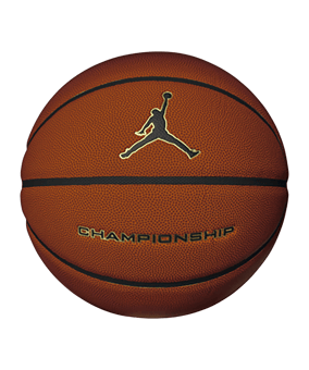Nike Championhip 8P Basketball Rot Gold F891 - braun