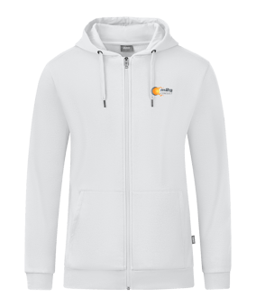 JAKO Organic Kapuzenjacke Weiss F000