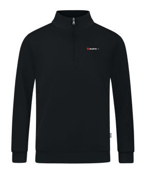 JAKO Organic Ziptop Schwarz F800