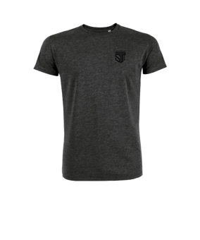 Merch Creator 2.0 T-Shirt Dark Heather Grey | #brustlogo (toneintone)