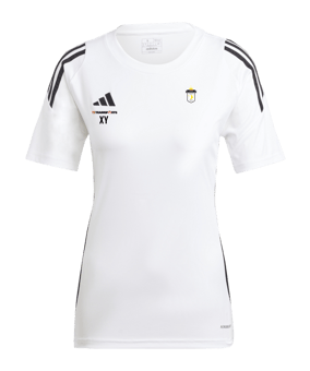 adidas Tiro 24 Trikot Damen Weiss Schwarz