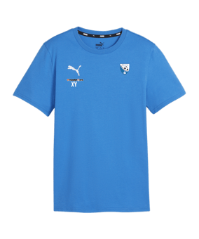 PUMA teamGOAL Casuals T-Shirt Kids Blau F02