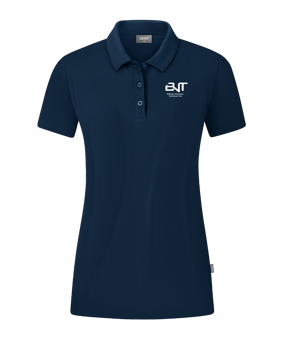 JAKO Organic Stretch Polo Shirt Damen Blau F900