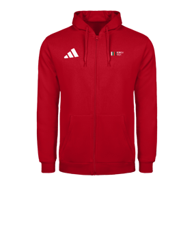 adidas Entrada 26 Kapuzenjacke Rot
