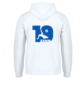 Merch Drummer 2.0 Hoody White | #neunzehn (men)