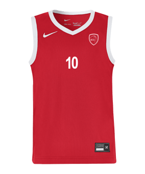 Nike Team25 Basketball Stock Trikot Kids Rot F657