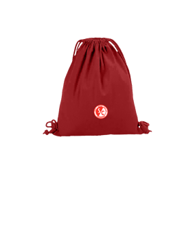 Merch Organic Premium Cotton Gymsack Classic Red