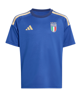 adidas FIGC Italien Fan Trikot Home WM 2026 Kids Blau - blau