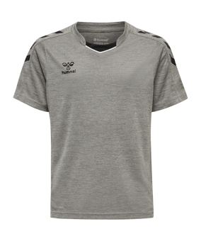 Hummel hmlCORE XK Poly Trikot Kids Grau F2006 - grau