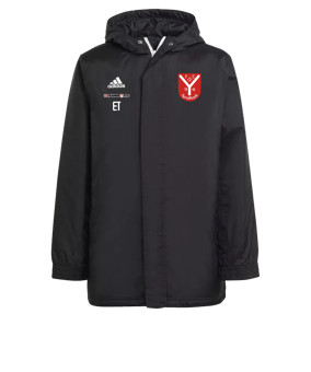 adidas Entrada 22 Stadium Jacke Schwarz