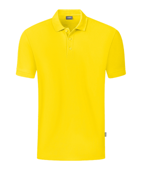 JAKO Organic Polo Shirt Gelb F300