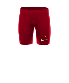 Short Nike Pro Strike rouge blanc F657 