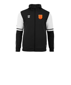 adidas Squadra 25 Kapuzenjacke Kids Schwarz
