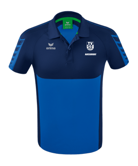 Erima Six Wings Poloshirt Blau