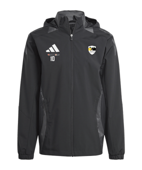 adidas Tiro 24 Competition Allwetterjacke Schwarz