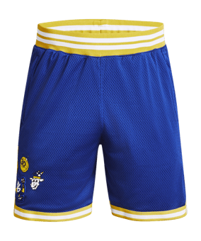 Under Armour Curry Mesh Short Blau F400 - blau