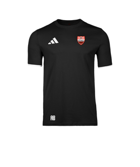 adidas Entrada 26 T-Shirt Schwarz
