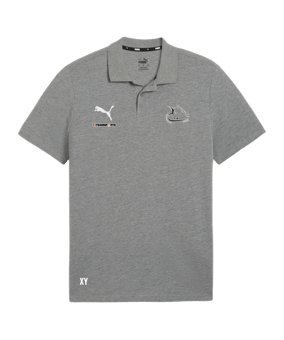 PUMA teamGOAL Casuals Poloshirt Grau F33