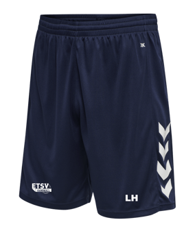Hummel hmlCORE XK Poly Short Kids Blau F7026