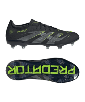 adidas Predator Pro FG Electric Stealth Schwarz - schwarz