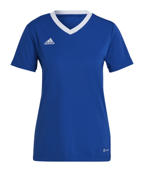 adidas Entrada 22 Trikot Damen Blau Weiss - blau