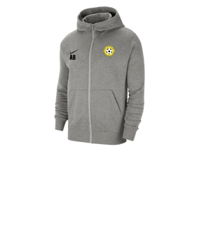 Nike Park 20 Fleece Kapuzenjacke Kids Grau F063