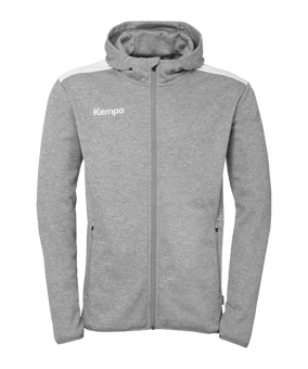 Kempa Emotion 27 Kapuzenjacke Grau F31 - grau