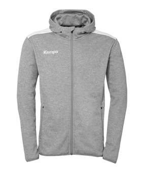 Kempa Emotion 27 Kapuzenjacke Grau F31 - grau