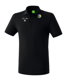 Erima Teamsport Poloshirt Schwarz