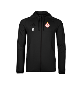 adidas Tiro Travel Hoody Schwarz