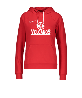 Nike Park 20 Fleece Hoody Damen Rot Weiss F657