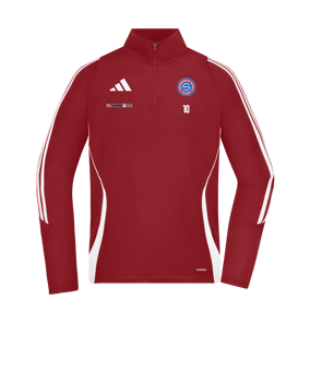 adidas Tiro 24 Trainingstop Rot Weiss