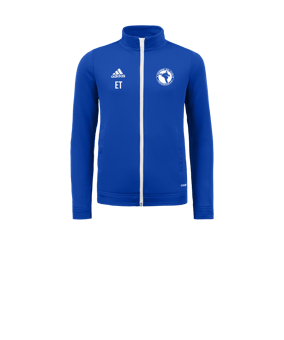 adidas Entrada 22 TK Trainingsjacke Kids Blau