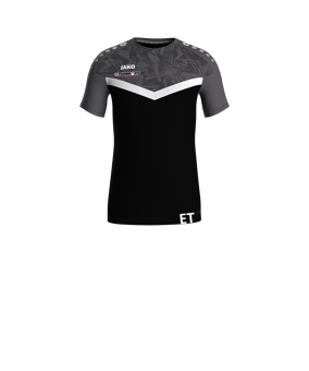 JAKO Iconic T-Shirt Kids Schwarz F801