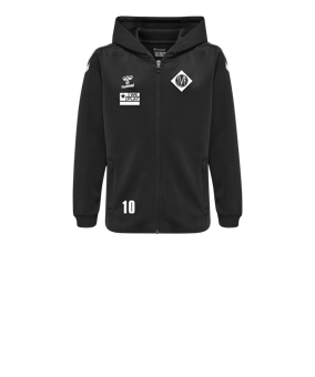 Hummel Core Xk Poly Kapuzenjacke Kids Schwarz F2042