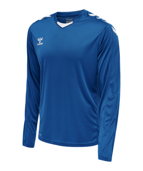 Hummel hmlCORE XK Trikot langarm Blau F7045 - blau