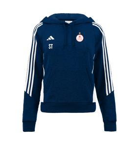 adidas Tiro 24 Hoody Damen Blau Weiss