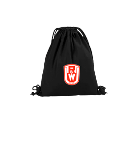 Merch Organic Premium Cotton Gymsack Black | logo4c