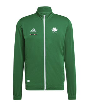 adidas Entrada 22 TK Trainingsjacke Grün Weiss